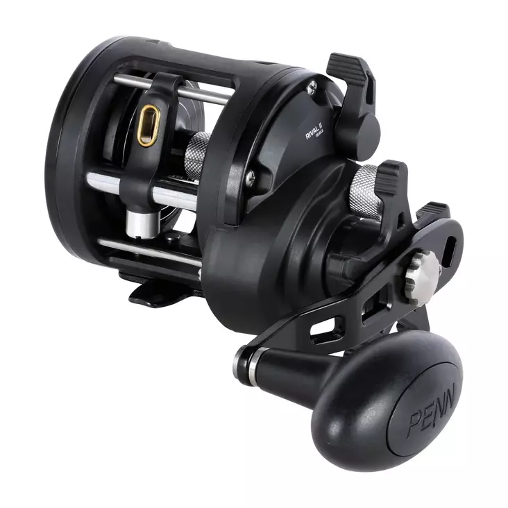 Penn Rival II Level Wind 15 LH - Saltwater Spinning Reels - 031324017801 - 1