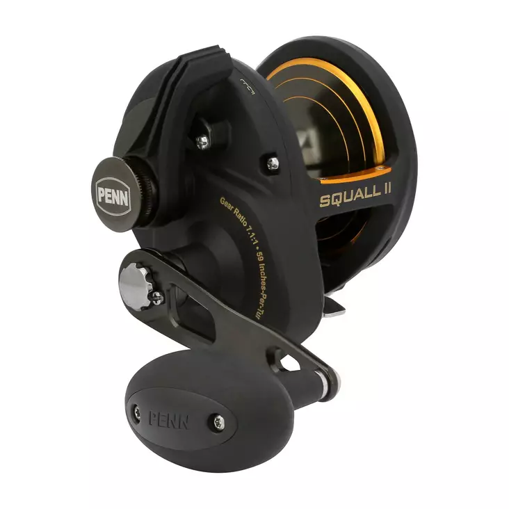 Penn Squall II Lever Drag 40N HS - Trolling & Big Game Reels - 031324290761 - 1