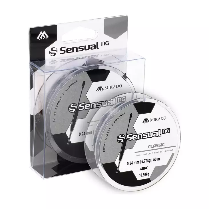 Mikado Sensual N.G. Classic 50m - Mono & Fluorocarbon Hooklengths - 5900637044871 - 1