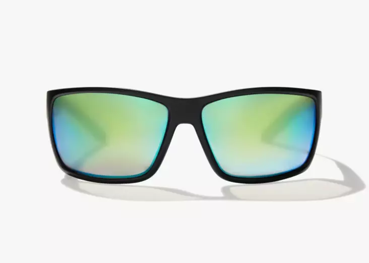 Bajio Bales Beach Black Matte Green Mirror Glass - Glass Lenses - 810070820251 - 2