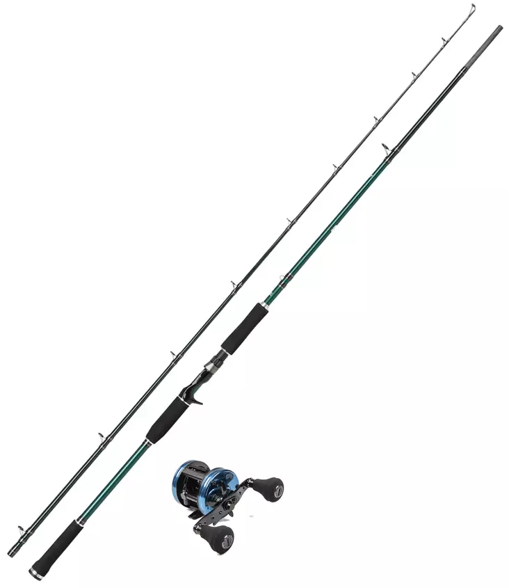 Abu Garcia Beast X 8'4" 50-220g and Abu Garcia Ambassadeur 5601 Beast HD PM Special - Abu Garcia Baitcasting Rods - 0701202311 - 1