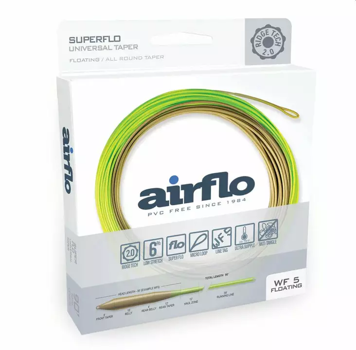 Airflo Superflo Ridge 2.0 Universal Taper - Floating - 614910117101 - 1