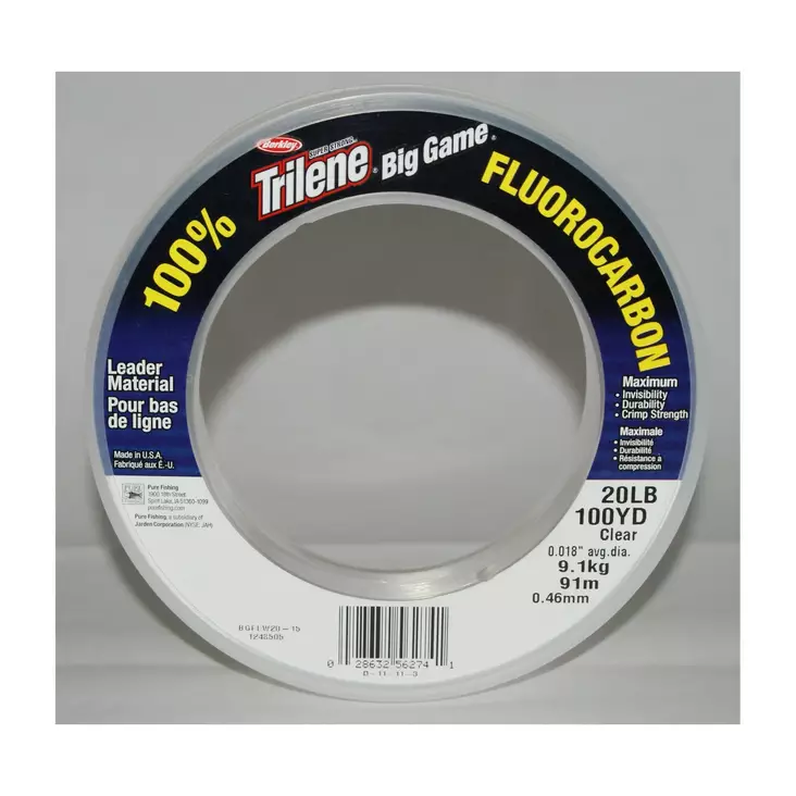 Berkley Big Game Fluorocarbon 0,46mm - Leaders & Leader Materials - 028632562741 - 1