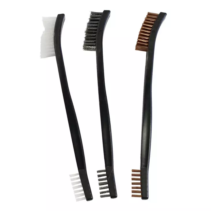Birchwood Utility Brushes 3 Pcs - Gun Cleaning Kits - 029057411041 - 1