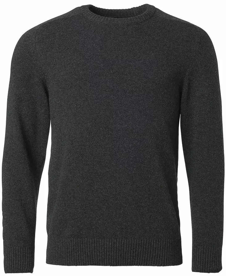 Chevalier Wykin Wool Pullover Men Stone Black - Shirts - 808491167161 - 1