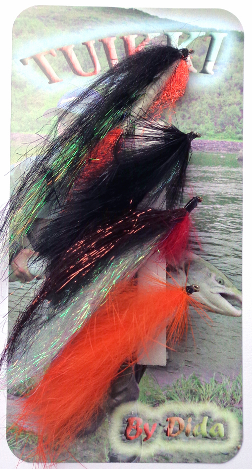 Dida Tuikki Streamer perholajitelma 4pcs - Fly Assortments - 6430010610861 - 1