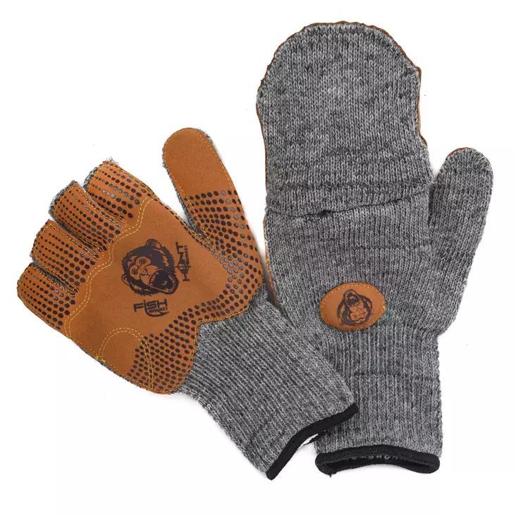 Fish Monkey Wooly Mitten - Gloves - 850047178701 - 1
