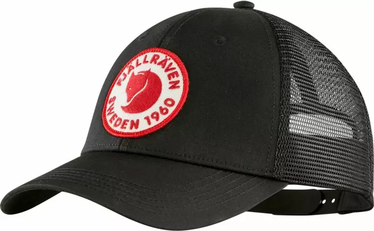 Fjällräven 1960 Logo Cap Black L/XL - Headwear - 7323450601201 - 1