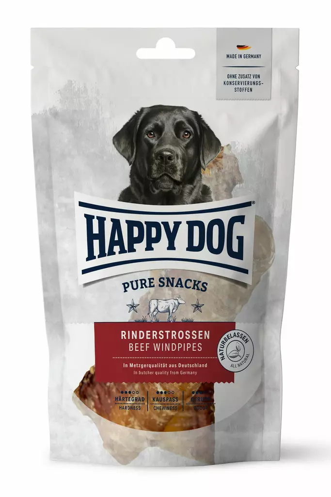 Happy Dog Beef Windpipes 250g - Dried animal parts - 60891 - 1