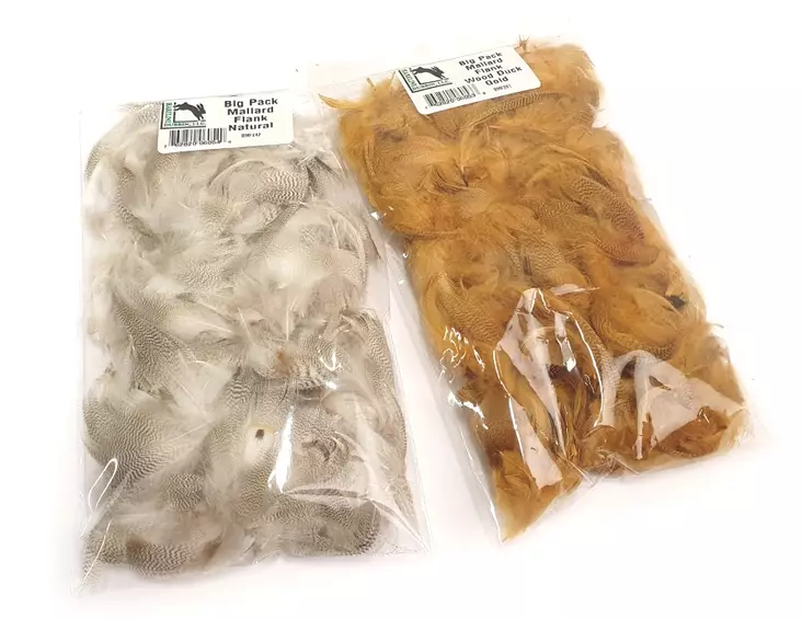 Hareline Big Pack Mallard Flank - Other Feathers and Plumes - 404503000451 - 1