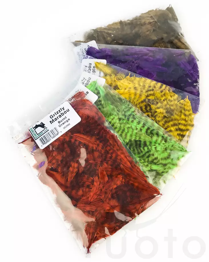 Grizzly Mini Marabou - Other Feathers and Plumes - 40450300021 - 1