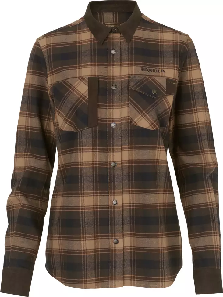 Härkila Aivak L/S Shirt W Burgundy - Shirts - 5714733554741 - 1