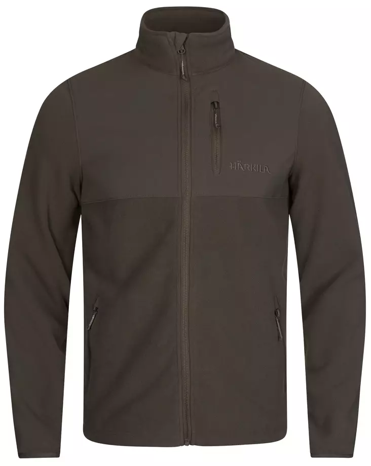 Härkila Fjell Fleece Jacket Shadow Brown - Shirts - 5714733637321 - 1