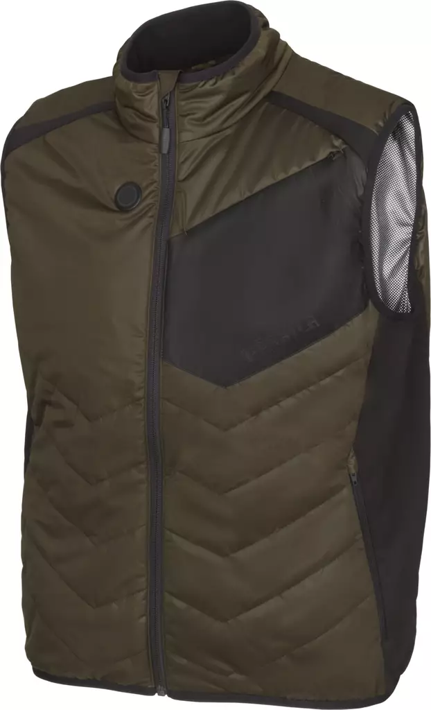 Härkila Heat Waistcoat Willow Green/Blac - Hunting Vests - 5707335481461 - 1