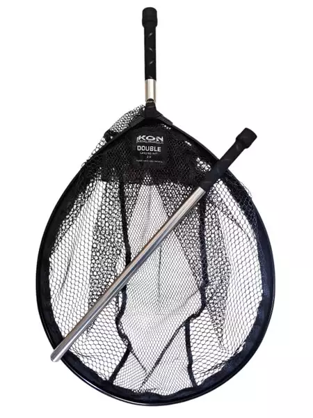 Ikon Double Landing Net 2.0 #L - Landing Nets - 6430077073241 - 1