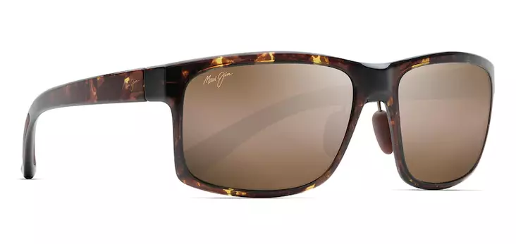 Maui Jim Pokowai Arch - Olive Tortoise Frame with HCL Lens - Plastic Lenses - 603429050481 - 1