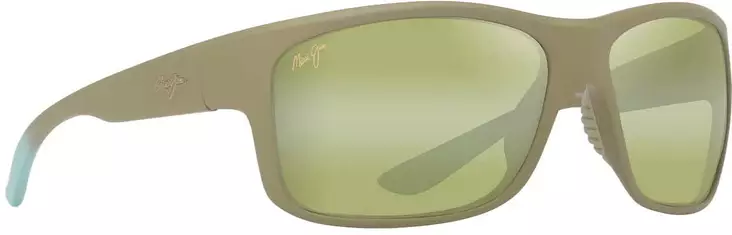 Maui Jim Southern Cross - Matte Solid Green Frame with HT Lens - Glass Lenses - 603429084851 - 1
