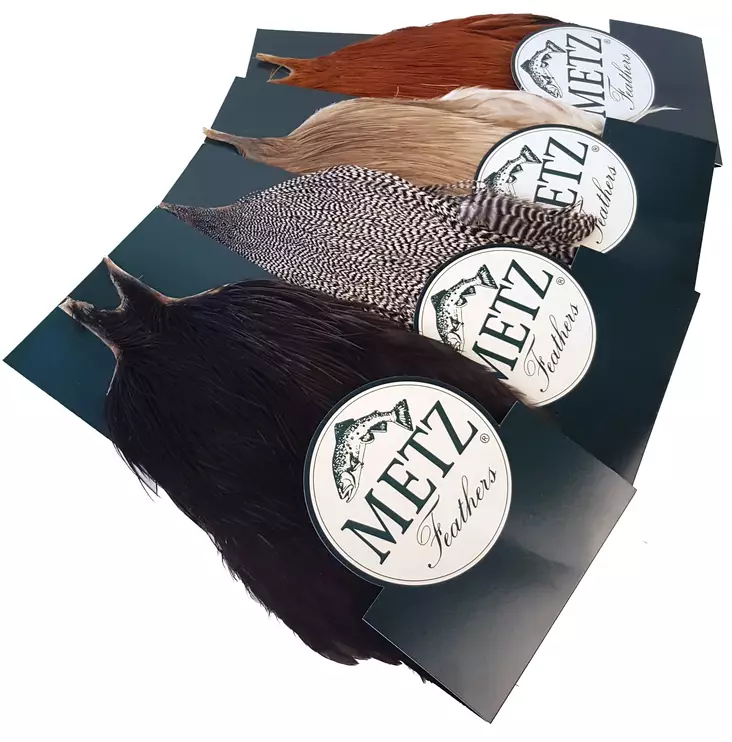 Metz Grade 2 Cock Neck - Dry Fly Capes and Saddles - 40350100021 - 1