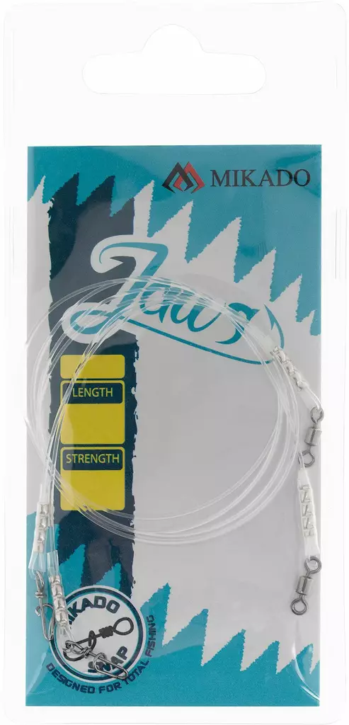 Mikado Jaws Fluorocarbon Leader 12kg - Leaders - 5900637594581 - 1