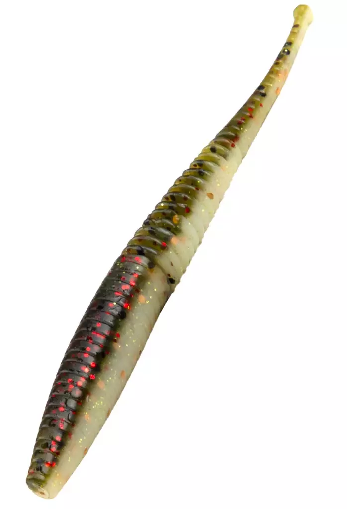 Mikado M-Craft Wiggly Worm 75mm - Soft Baits for Vertical Fishing - 34003817311 - 1
