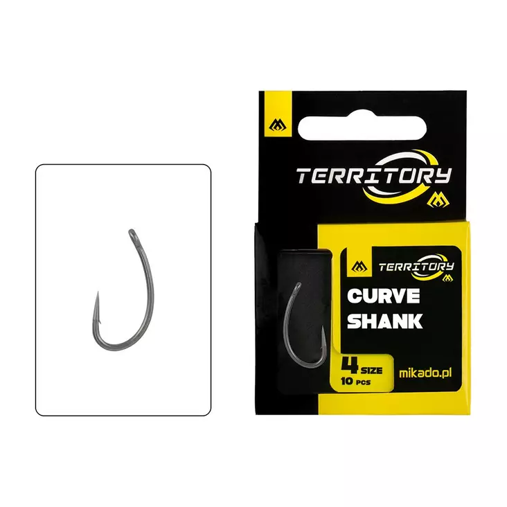 Mikado Territory Curve Shank - Curve Shank Hooks - 5900637158561 - 1