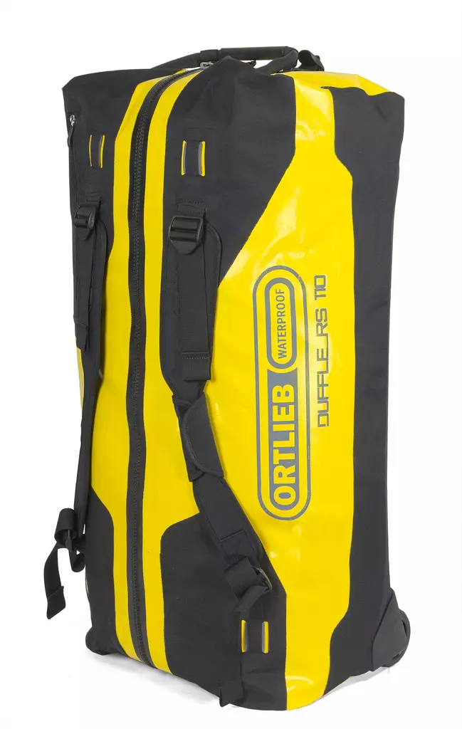 ORTLIEB 防水ロールトップバッグ イエロー Ortlieb Back-Roller High Visibility Pannier Yellow – Hostel Shoppe