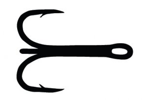 Kolmihaarainen putkiperhokoukku - Tube Fly Hooks - 5060019489611 - 2