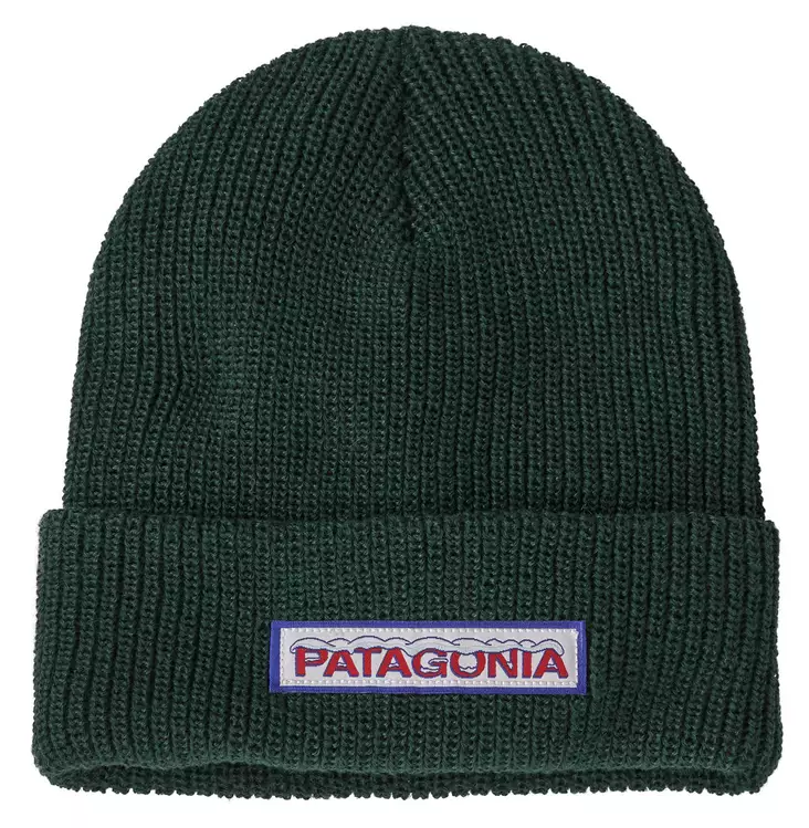 Patagonia Kids Logo Beanie Conifer Green - Beanies - 196924662711 - 1