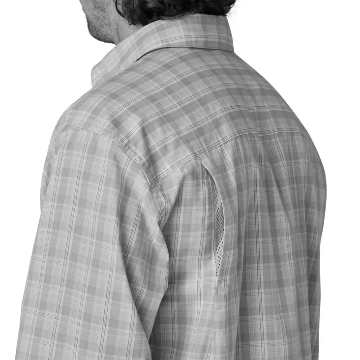 Patagonia Mens L/S Island Hopper Shirt Utility Blue - Ruoto.com