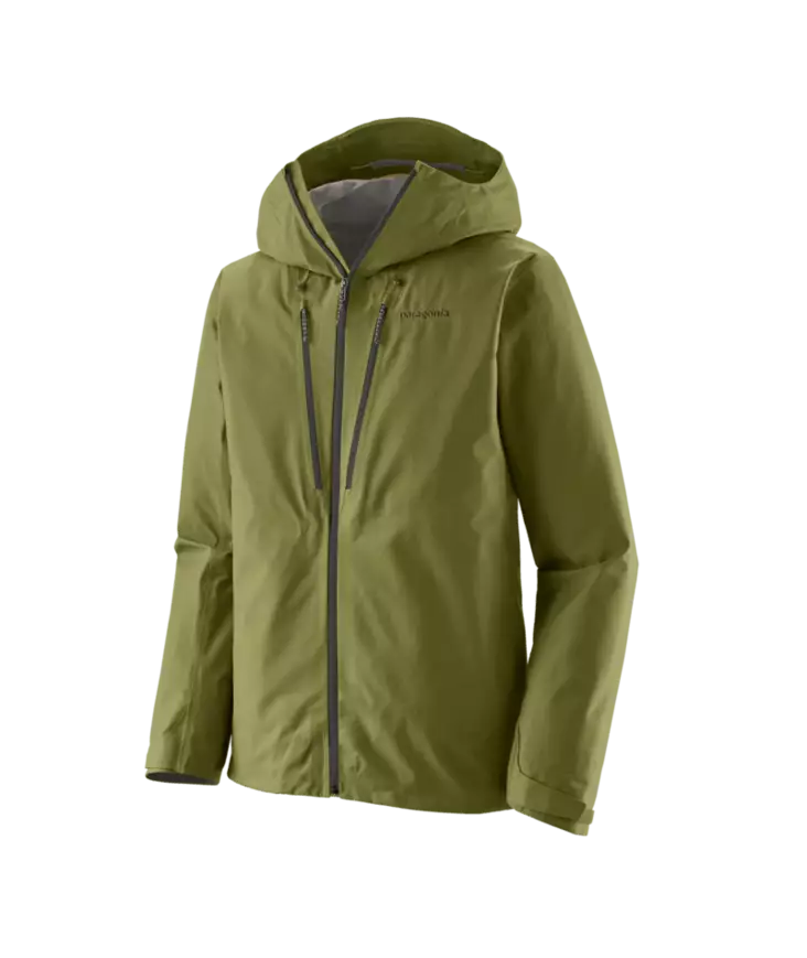 Patagonia Ms Triolet Jkt Caper Green - Hard Shells for Men - 198077518341 - 1