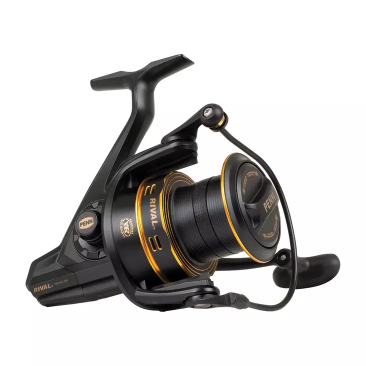Penn Rival Longcast Gold 8000LC - Saltwater Spinning Reels - 031324176621 - 1