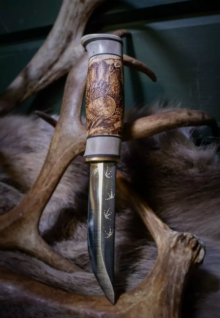 Pohjolan Tulet Displaying Capercaillie - Knives and Blades - 55002500011 - 1