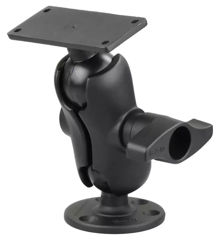 RAM Drill-Down Ball Mount for Humminbir Helix and Solix - RAM Mounts, size D - 793442949531 - 1