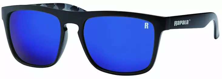 Rapala Dorado Black Camo Blue Mirror - Plastic Lenses - 022677381121 - 1