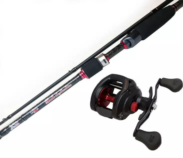 Saxa Shade G2 Pike 8'2'' 40-120g & Daiwa Fuego HD 200H LTD - Saxa Baitcasting Rods - 118020006B1 - 1