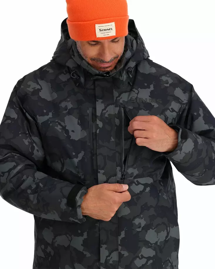 Simms Challenger Insulated Jacket Regiment Camo Carbon - Ruoto.com