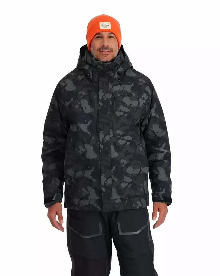Simms Challenger Insulated Jacket Regiment Camo Carbon - Ruoto.com