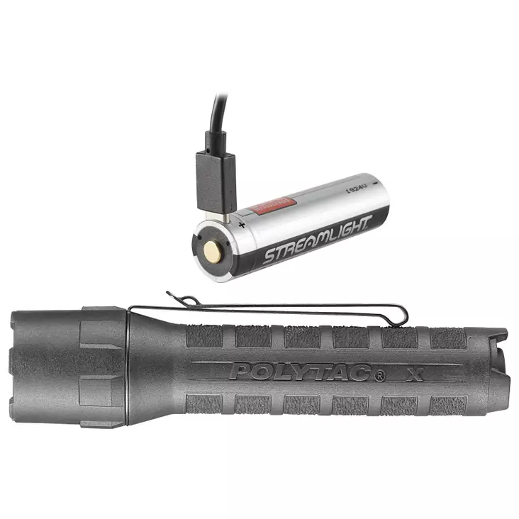 Streamlight PolyTac X USB Black - Flashlights and Searchlights - 080926886131 - 1