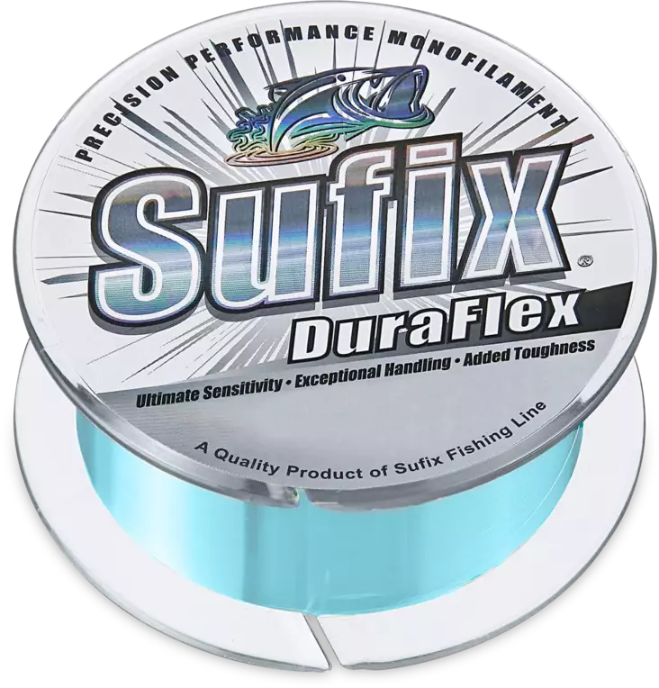 Sufix Duraflex Aqua Blue - Nylon Lines - 024777371521 - 1