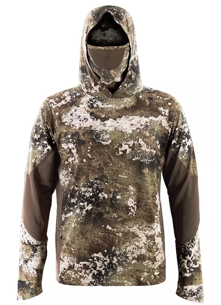 TrueTimber GreyCliff All-In-One Hoodie Strata - Shirts - 196791088911 - 1