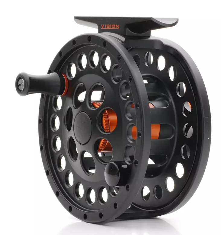 Vision Kalu Black/Orange - Vision Fly Reels - 6417512828611 - 1