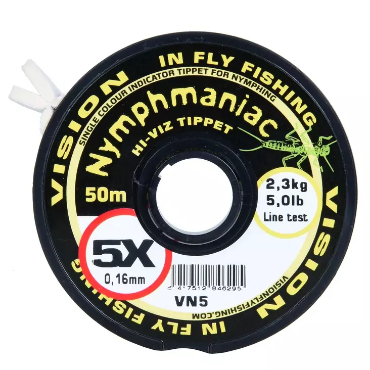 Vision Nymphmaniac Hi-Viz Tippet - Indicators - 6417512846271 - 1