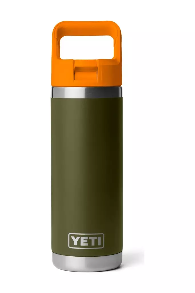 RAMBLER 18 OZ C STRAW BOTTLE OLIVE/KCO - Insulated Bottles and Mugs - 888830642191 - 1