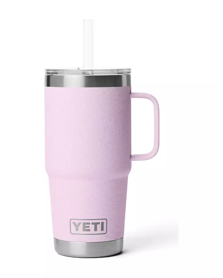 Yeti Rambler 25 Oz Straw Mug Cherry Blos - Insulated Bottles and Mugs - 888830410301 - 1