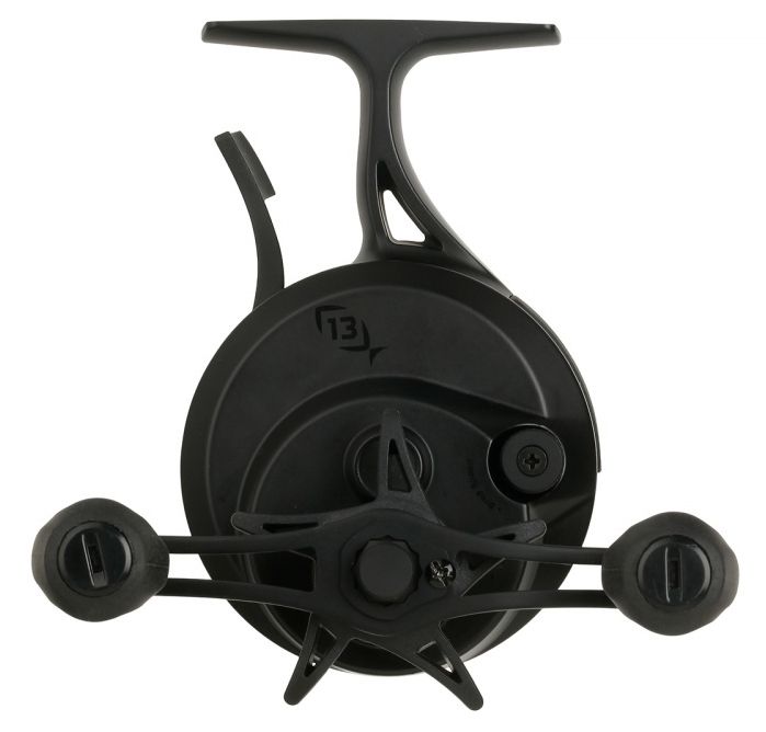 13 fishing black betty freefall ghost window inline ice reel Maverick Edition Combo  Three Rivers Tackle around gear ratio for shallow to mid 13 Fishing Black Betty FreeFall