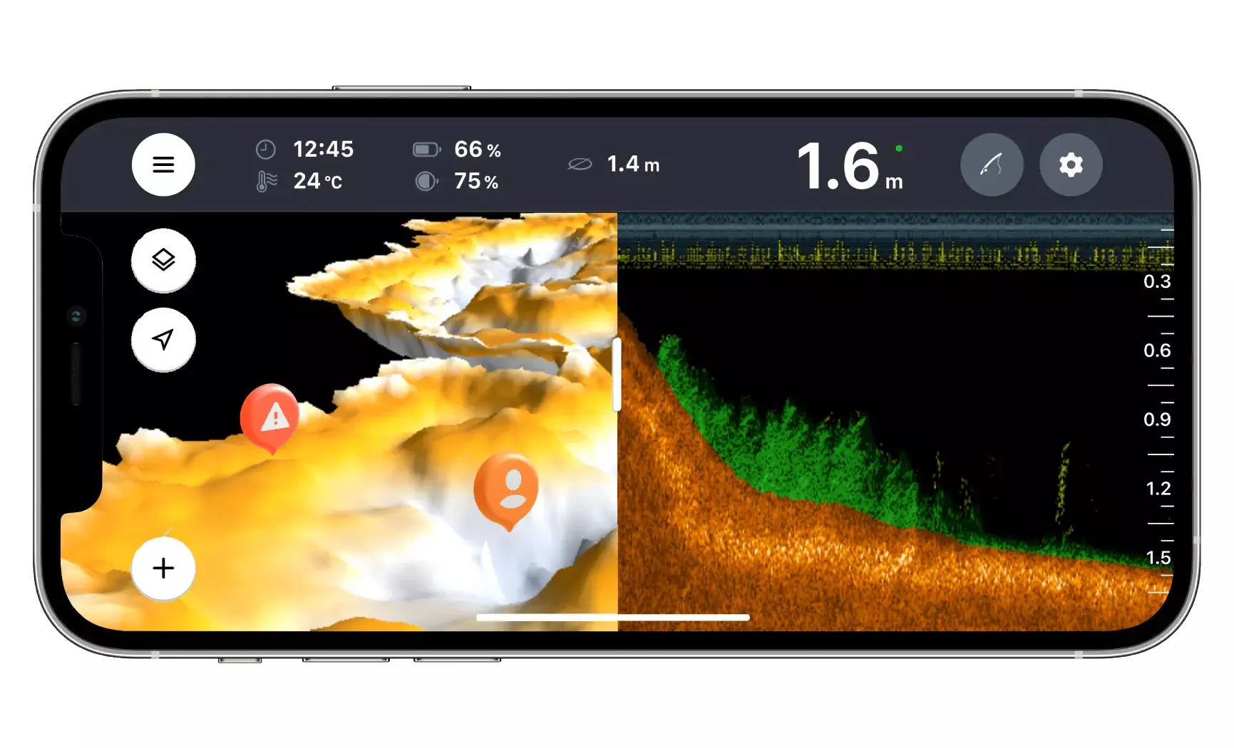 Deeper Smart Sonar CHIRP+ 3 Sonar for smartphones - Ruoto.com webstore