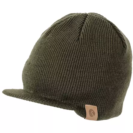 Salon Beanie Merino Visor Wind, Green - Headwear - 6419647042702 - 1