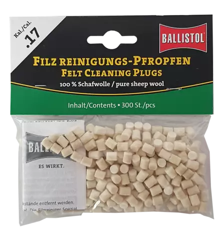 Ballistol Cleaning Felts 300pcs - Other Gun Cleaning Products - 4017777231892 - 1