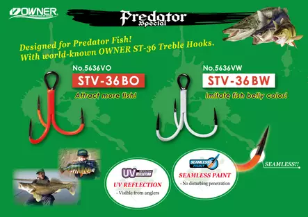 Owner STV36BW #1 - Hooks - 4953873466342 - 2