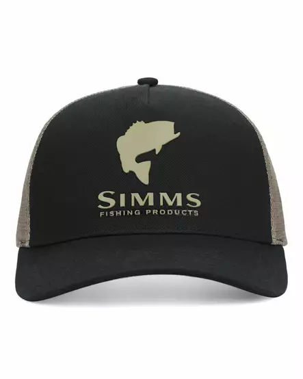 Simms Double Haul Trucker Stone Black - Truckers - 694264673942 - 2